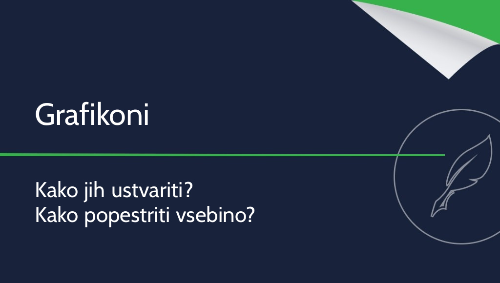 Kako ustvariti interaktivne grafikone?